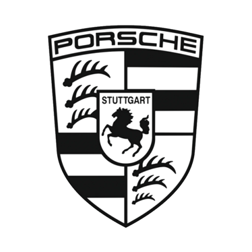 Logo Porsche Targa 1987 – voiture de sport élégante à louer avec chauffeur à Marseille – Du Rêve à la Réalité