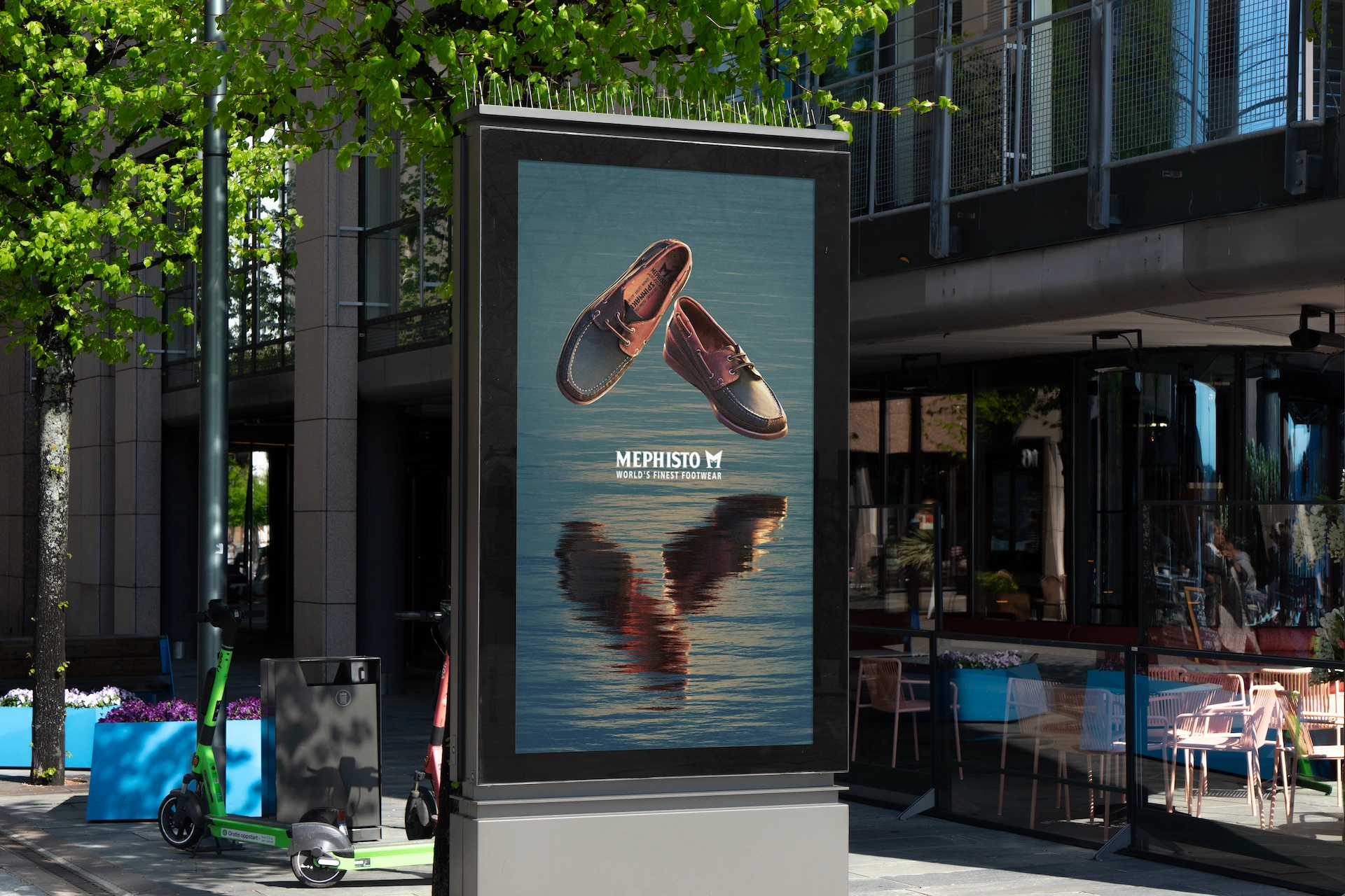 Motion Bodega - Mephisto Billboard Creative