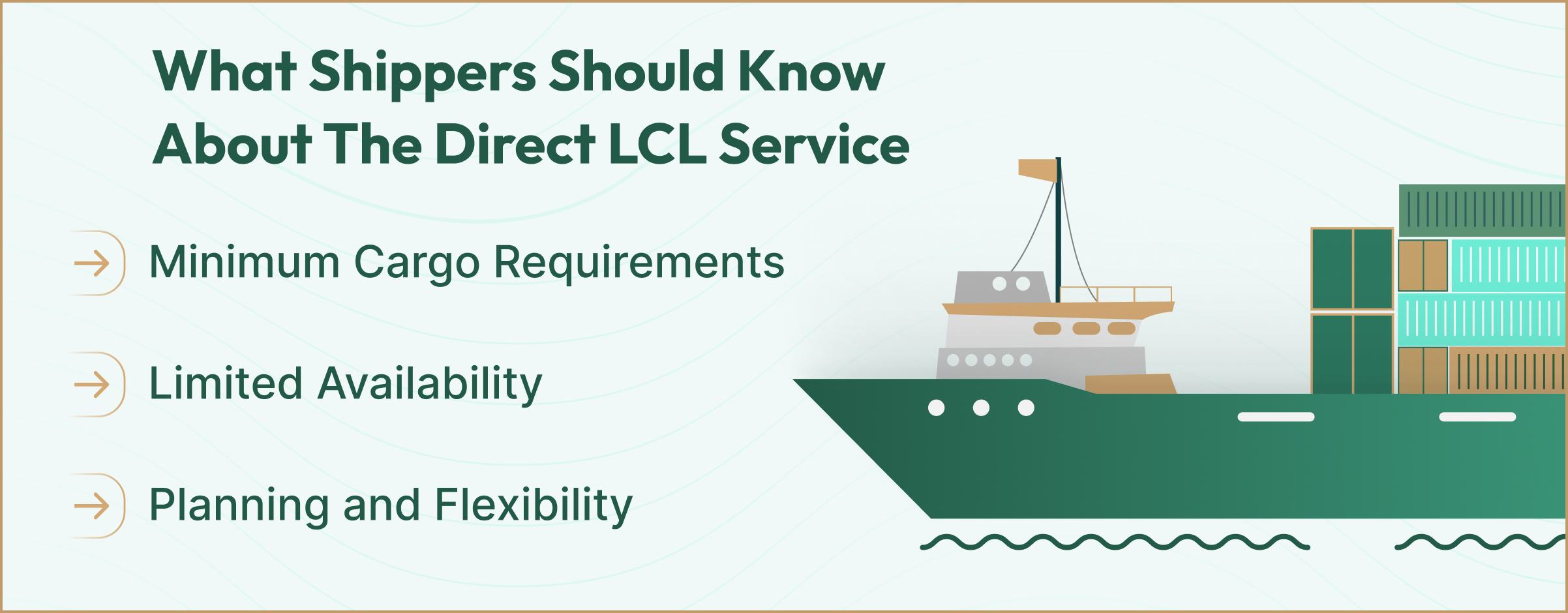 Direct LCL Shipping