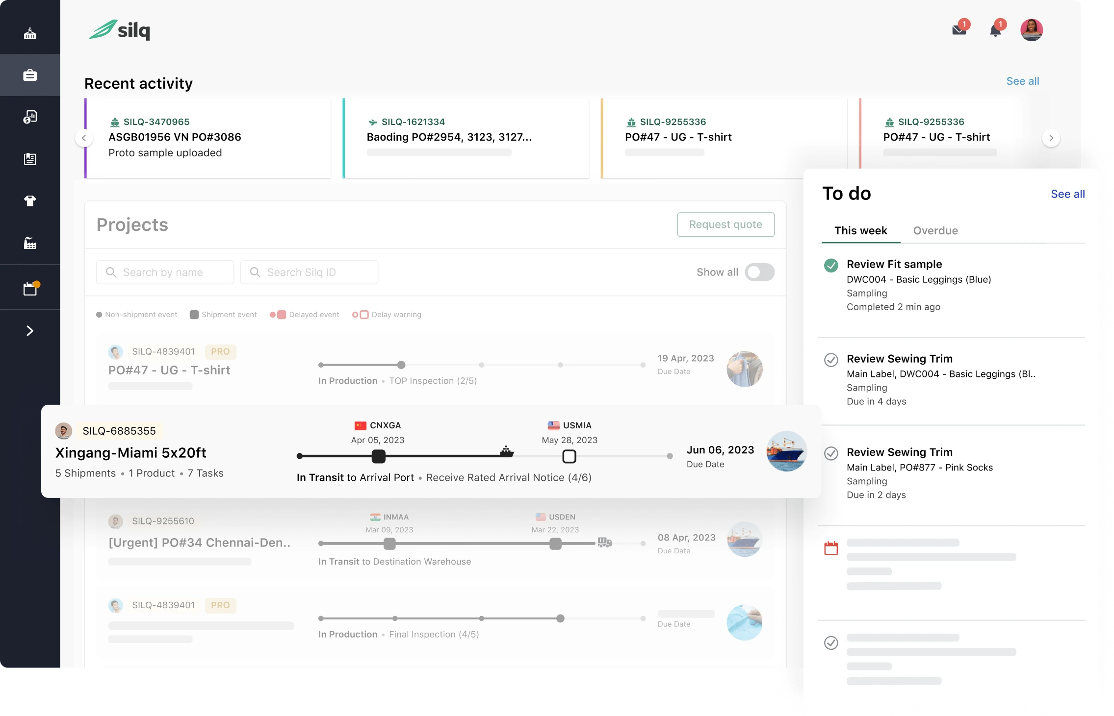 Silq Digital Freight Forwading