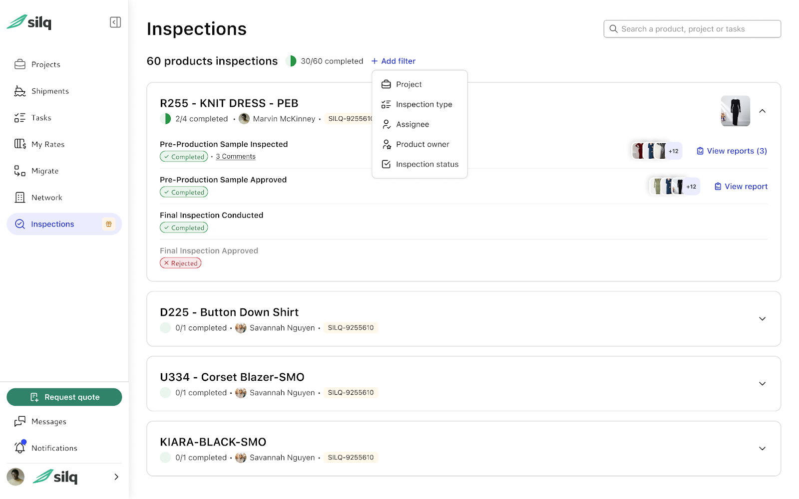 pre-shipment inspections