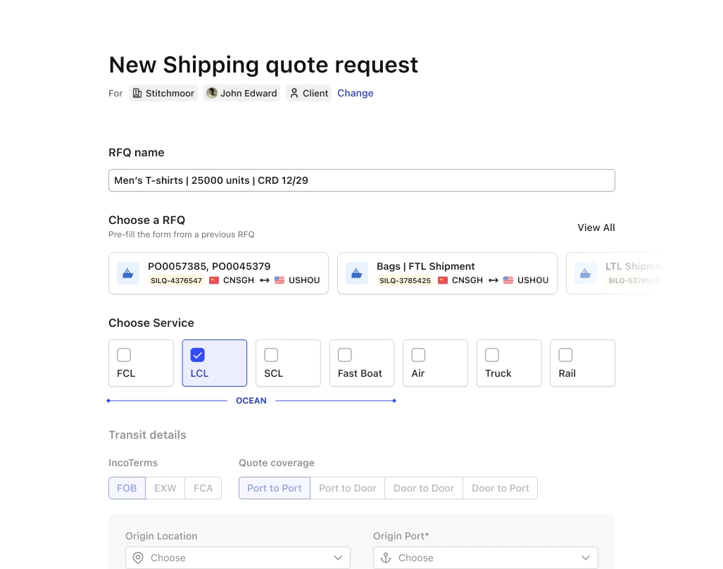 Digital Freight Forwarder