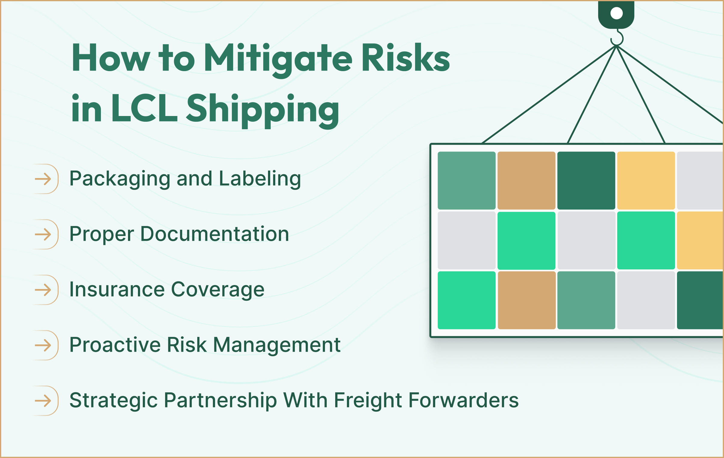 Risk Mitigation in LCL Shipping