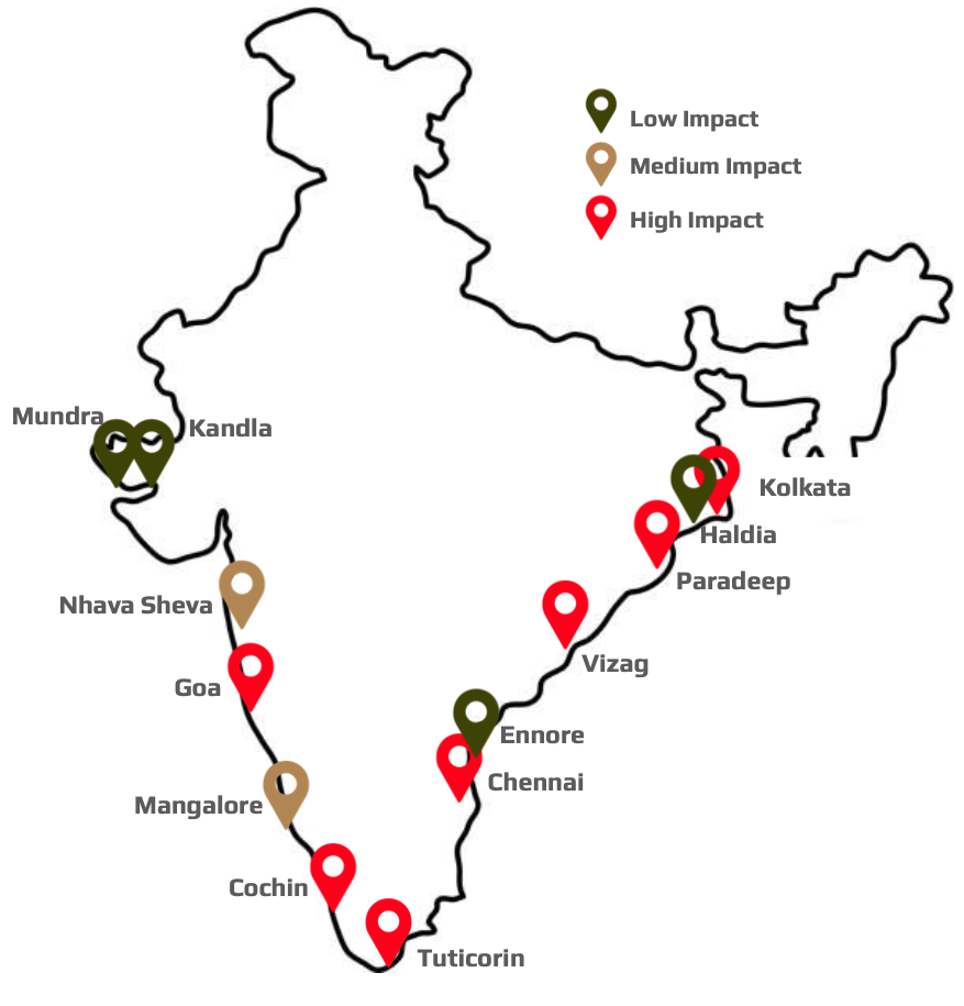 Indian Ports on Strike