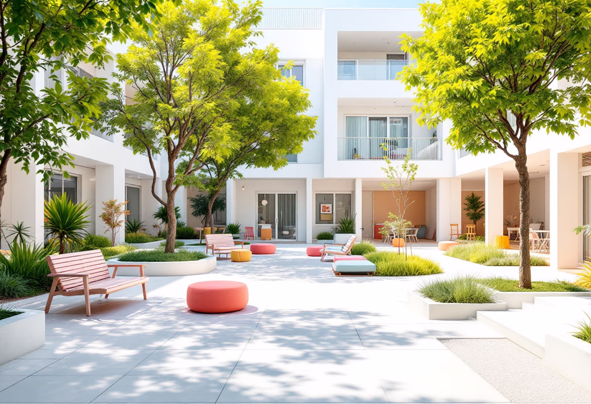 image of a school campus (for a edtech)