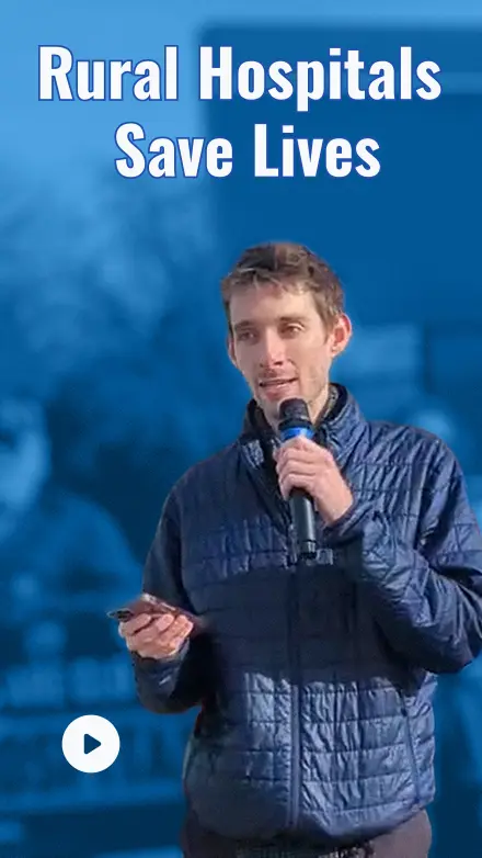 Link to YouTube video titled 'Rural Hospitals Save Lives'