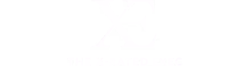 The X-Rated Executive Banner (white/transparent)
