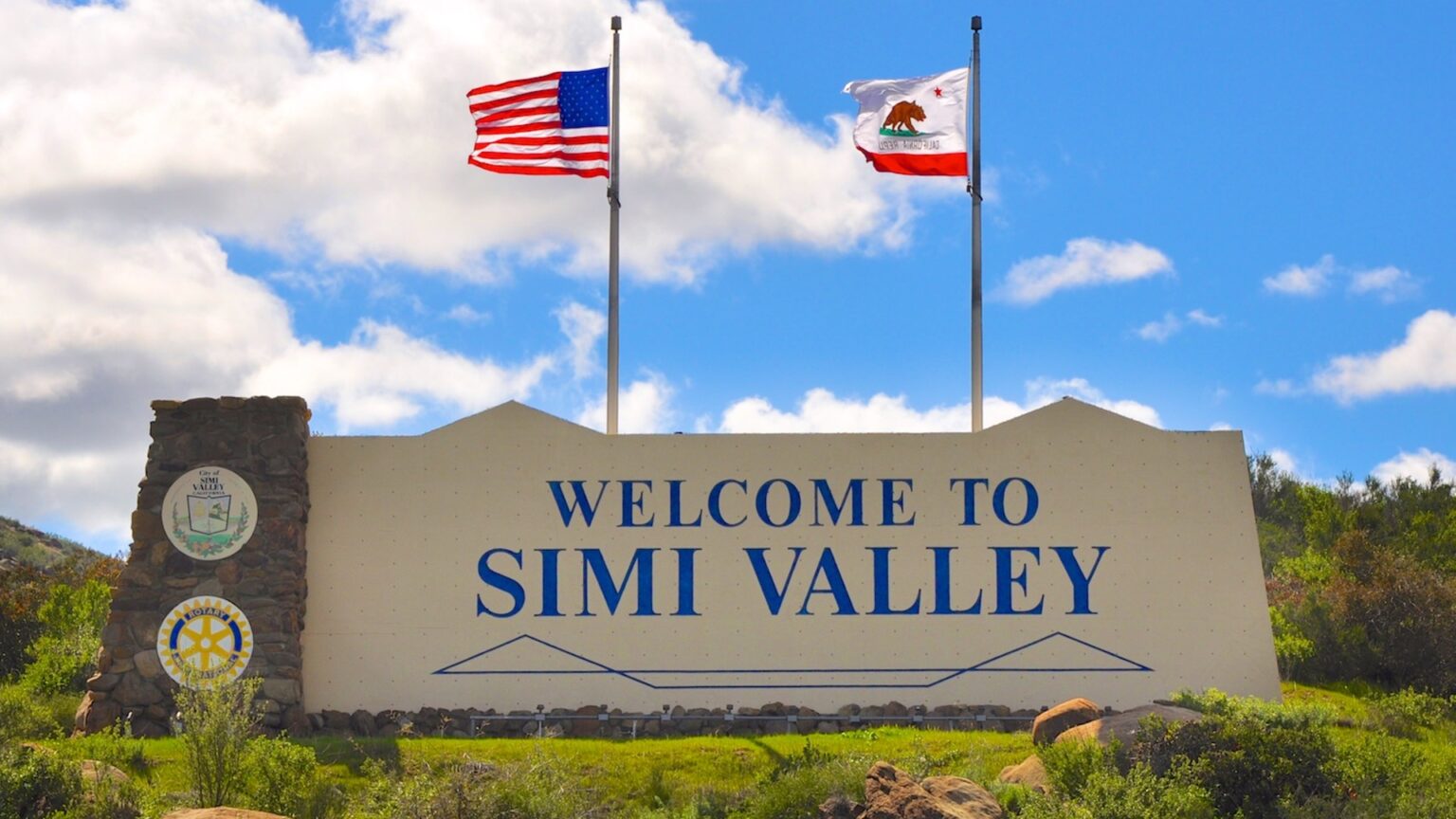 Simi Valley Landmark city Sign