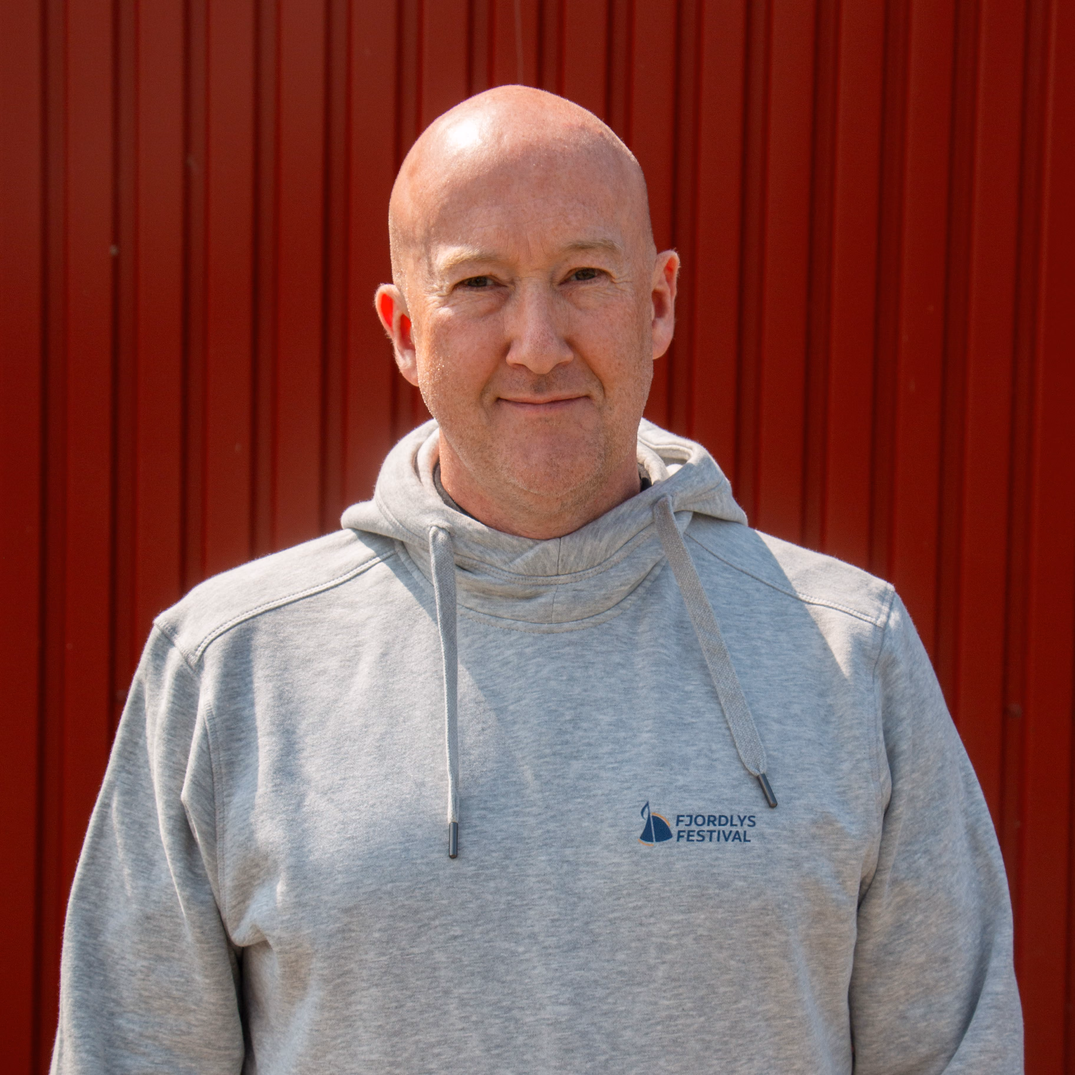 Jens er frivillig på Fjordlys Festival