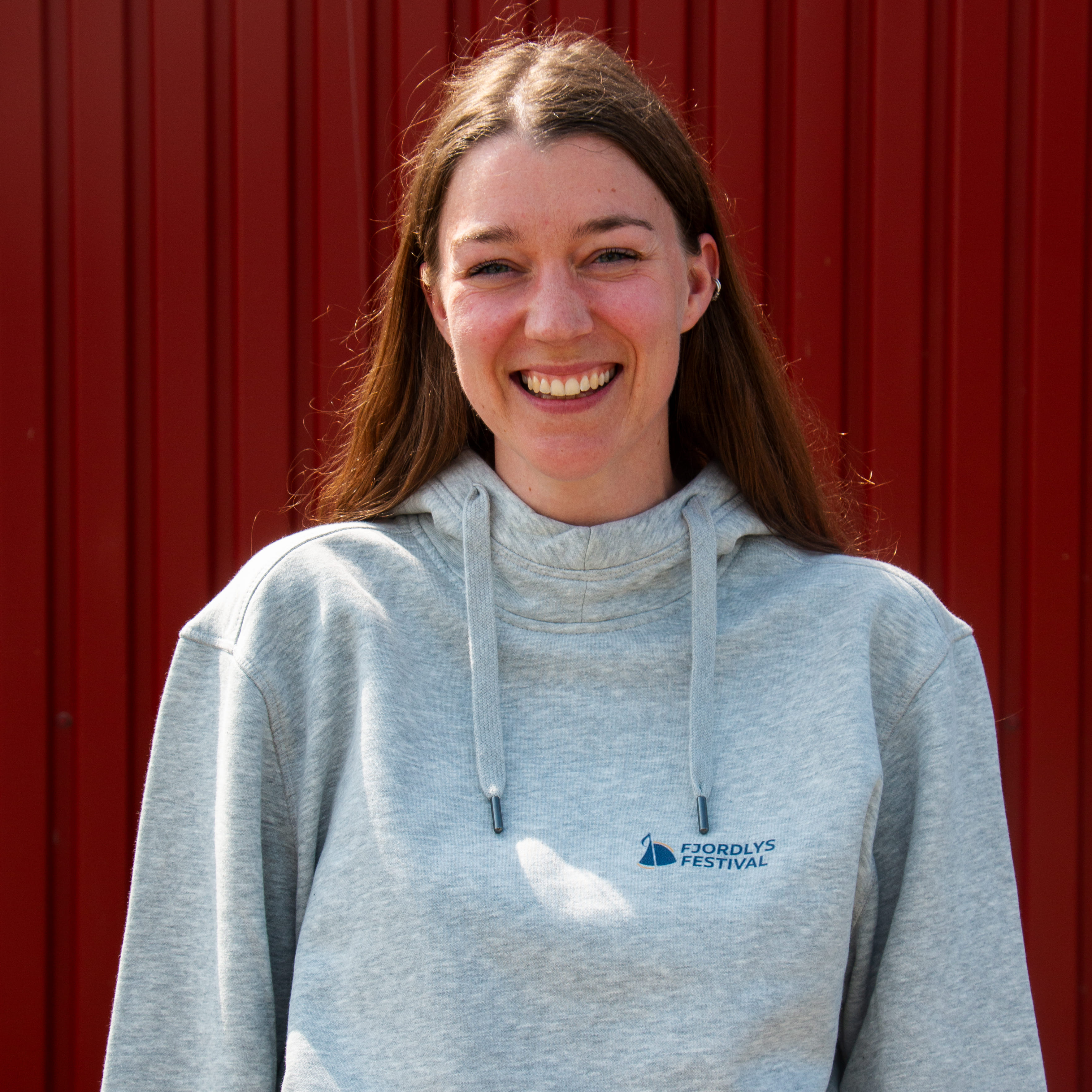 Maria er frivillig på Fjordlys Festival