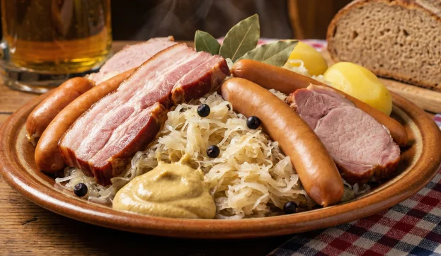 assiette de choucroute