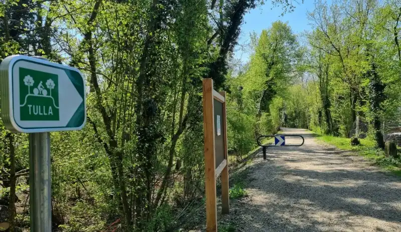 detaille panneau piste cyclable tulla