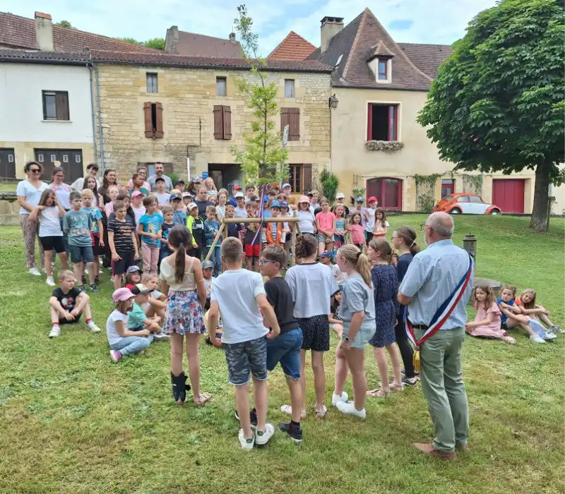 Classe prehistoire en Dordogne