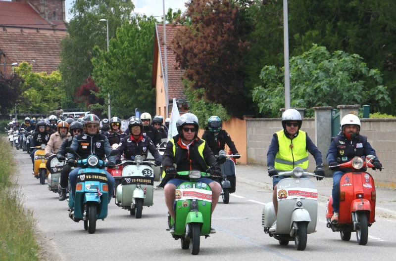 Rallye des vespistes de Mackenheim