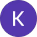 Lila runder Avatar mit weißem Großbuchstaben K in der Mitte.