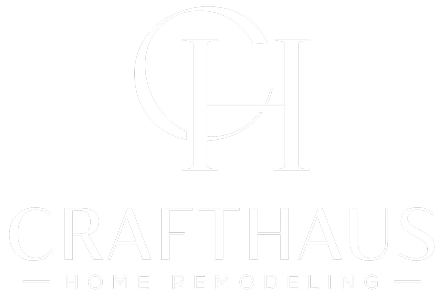 Crafthaus Home Remodeling White Logo