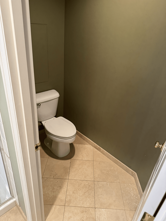 Custom Master Bathroom Enhancement in Harbor Pointe Before