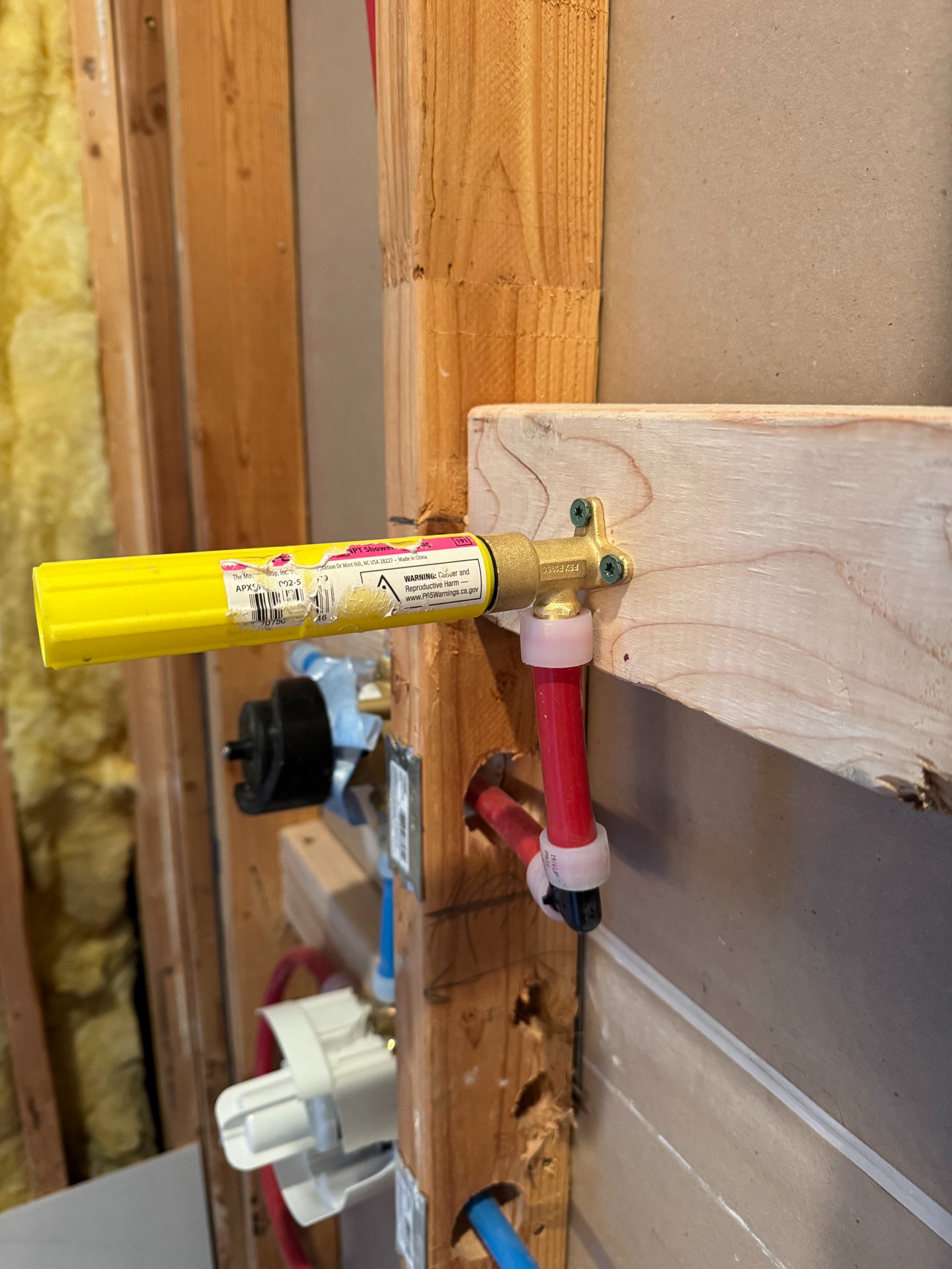 Custom Master Bathroom Enhancement in Harbor Pointe In Process