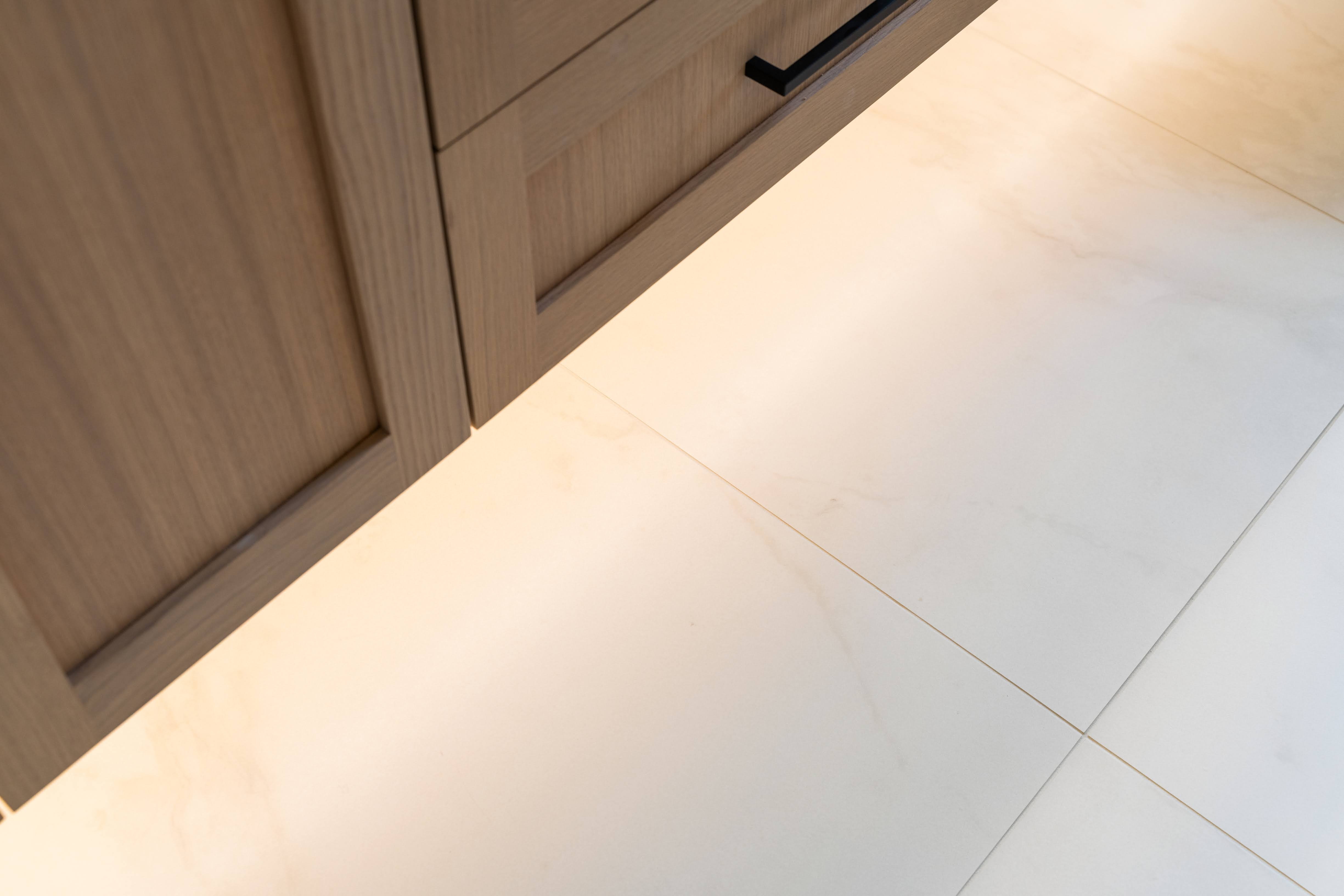 Custom Master Bathroom Enhancement in Harbor Pointe After