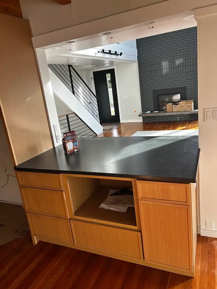 Kitchen and Living Area Upgrade in Mukilteo Before