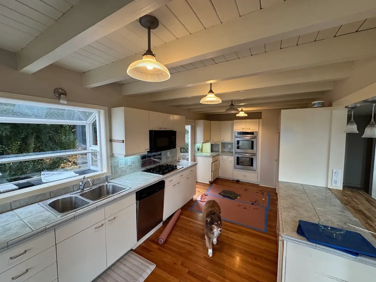 Kitchen and Living Area Upgrade in Mukilteo Before