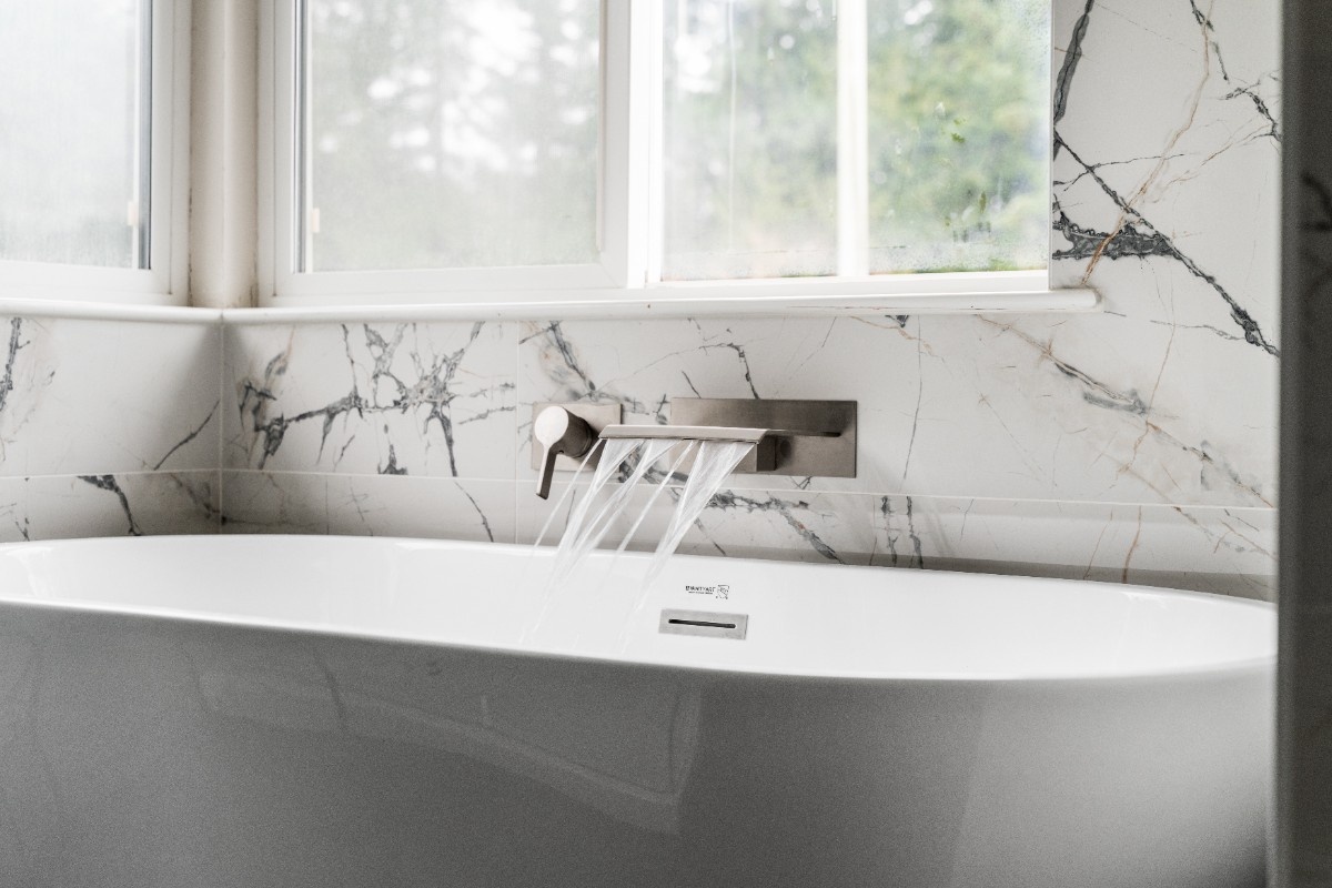 Modern Bathroom Refresh in Snohomish After 25