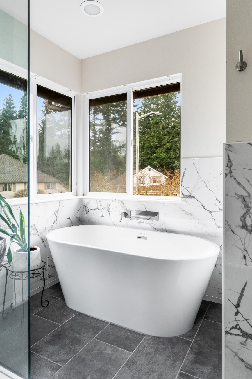 Modern Bathroom Refresh in Snohomish After 8