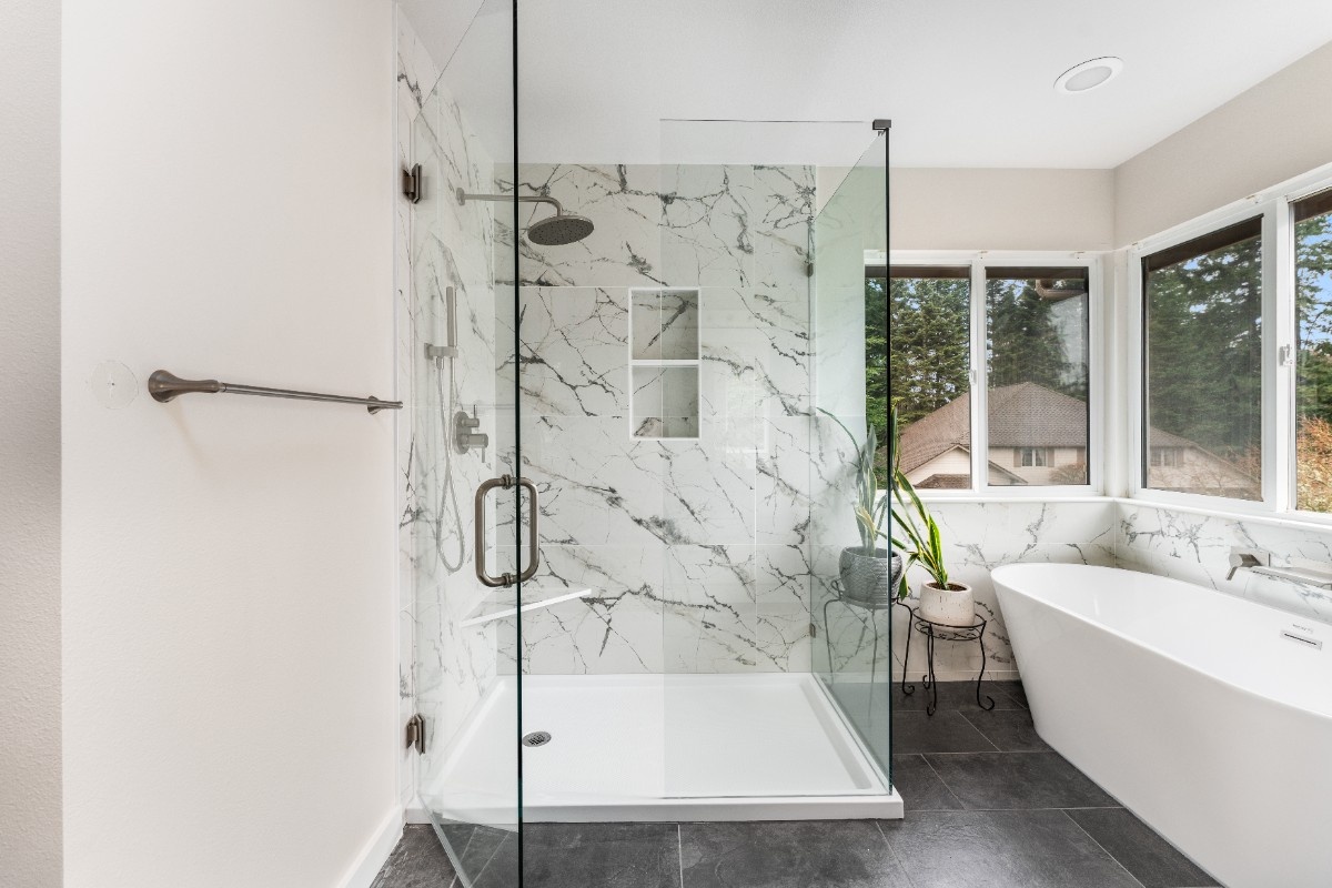 Modern Bathroom Refresh in Snohomish After 4