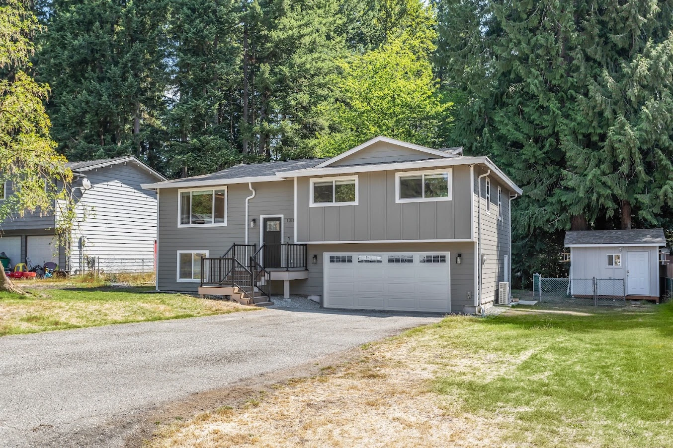 Finished home renovation in Lynnwood WA residential area
