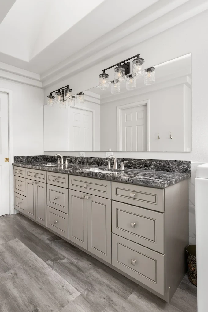 Custom cabinetry installation in a Lynnwood kitchen remodel