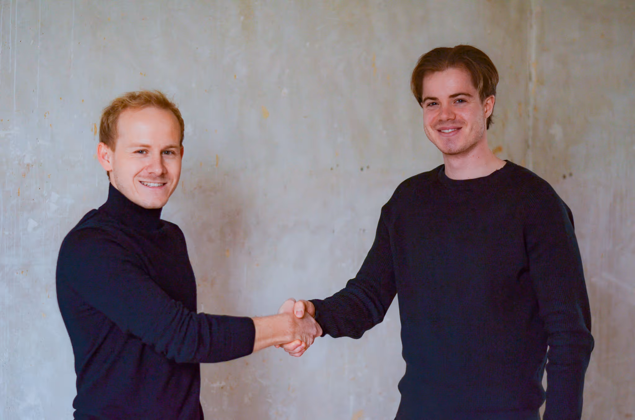 Tobias Armbruster mit Kunde