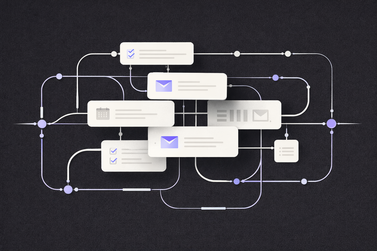 Illustration — 10 exemples d'automatisations marketing avec Make