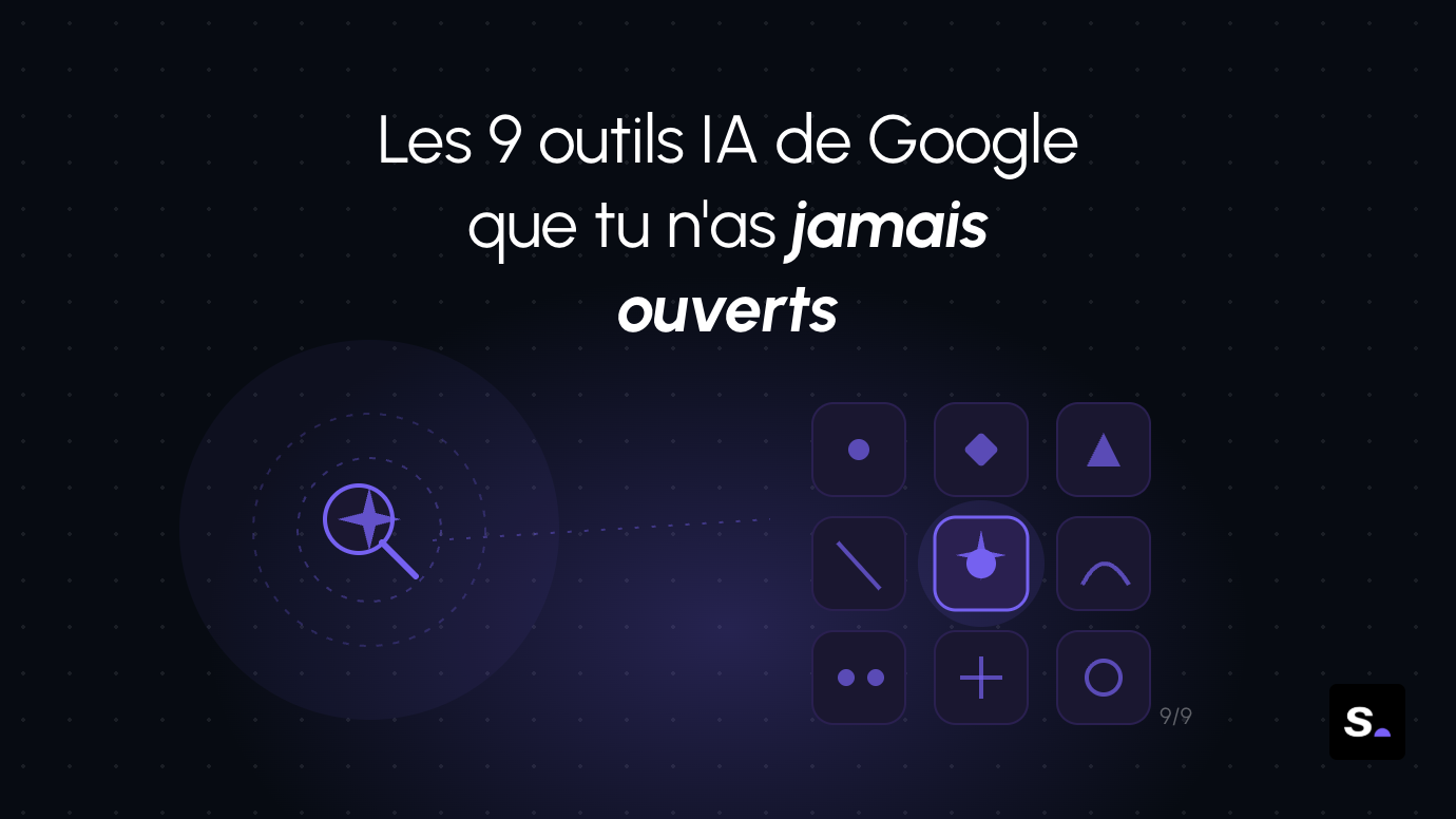 Interface regroupant plusieurs outils IA gratuits de Google dédiés à la vidéo, la musique et le design