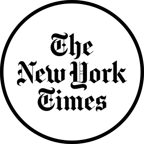 Logo The New York Times – média de référence mentionnant la repousse des cheveux