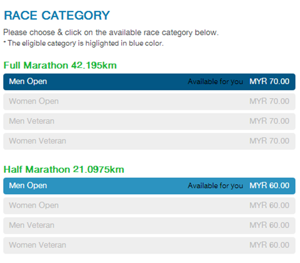 Registration Form Update