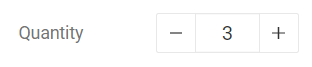 UX Design - Quantity Toggle