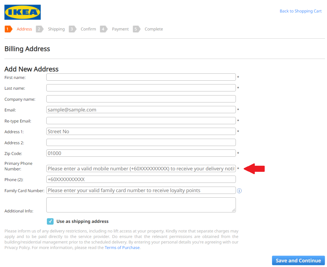 UX Design Fail - Mandatory Form Filling
