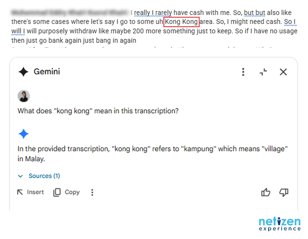 AI In UX Research: Gemini's contextual understanding