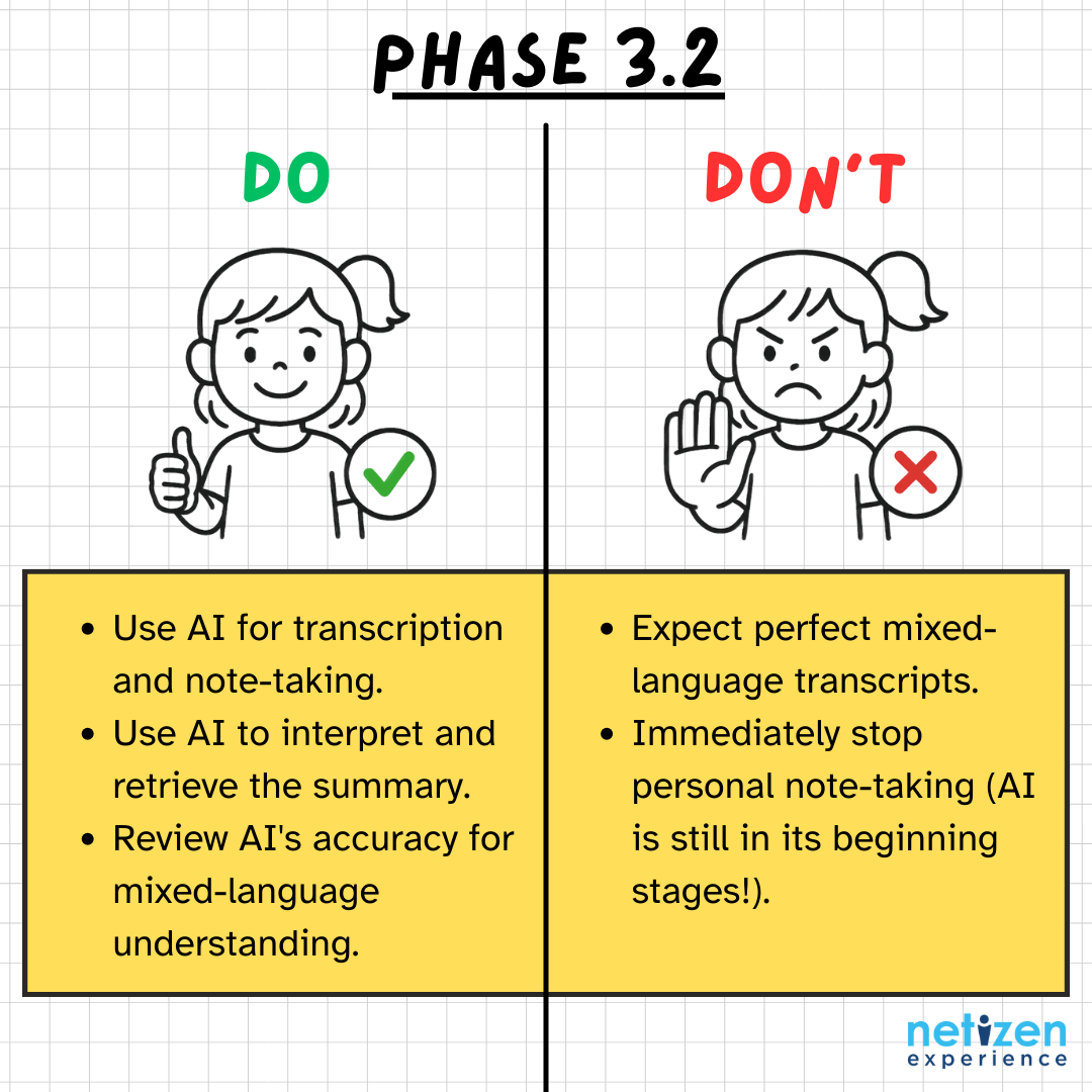 AI In UX Research: Dos and Don'ts of using AI during research fieldwork