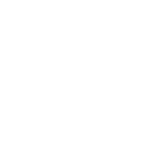 White downward-pointing chevron arrow on black background.