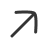 Black arrow pointing upward against a white background.