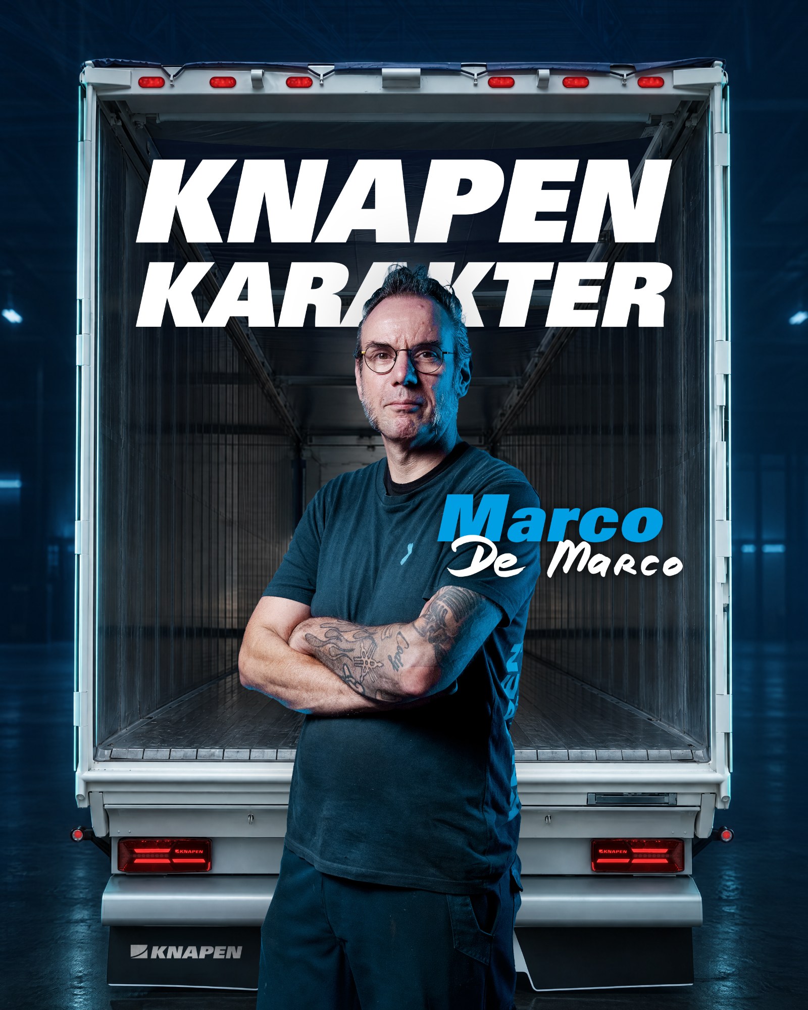 Knapen Karakter-portret
