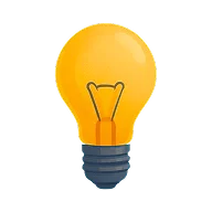 A icon of a light bulb