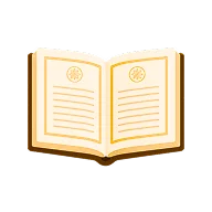A icon of an open book