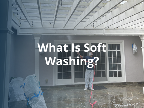 what is soft washing?