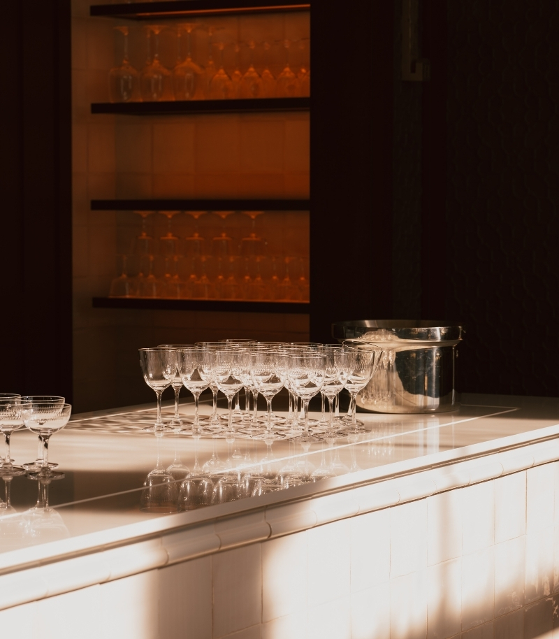 Privatization of La Cuisine de Rose in Metz for a private event in a romantic garden.