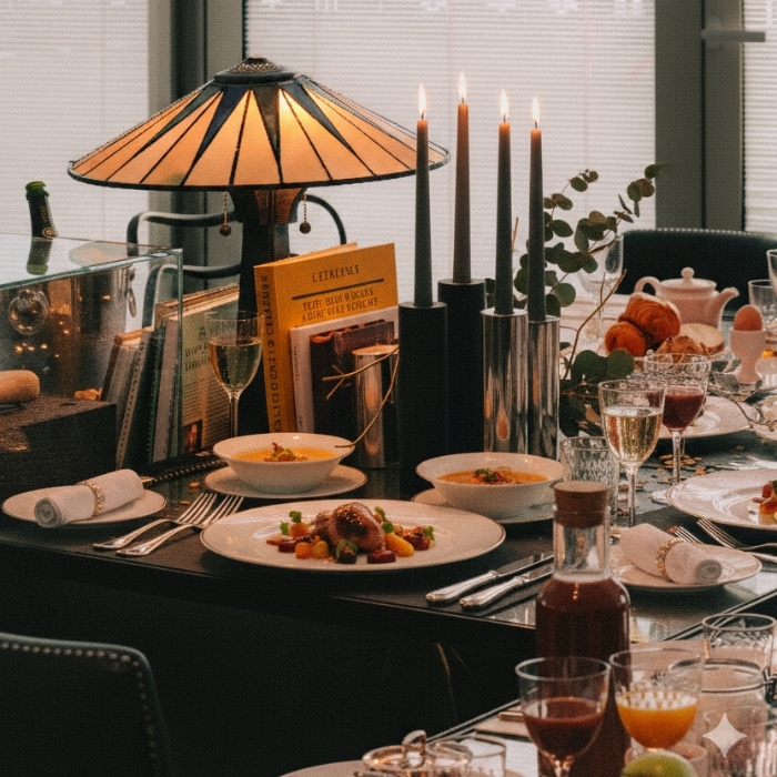 Holiday menu at La Cuisine de Rose in Metz, seasonal cuisine in a refined and friendly setting.