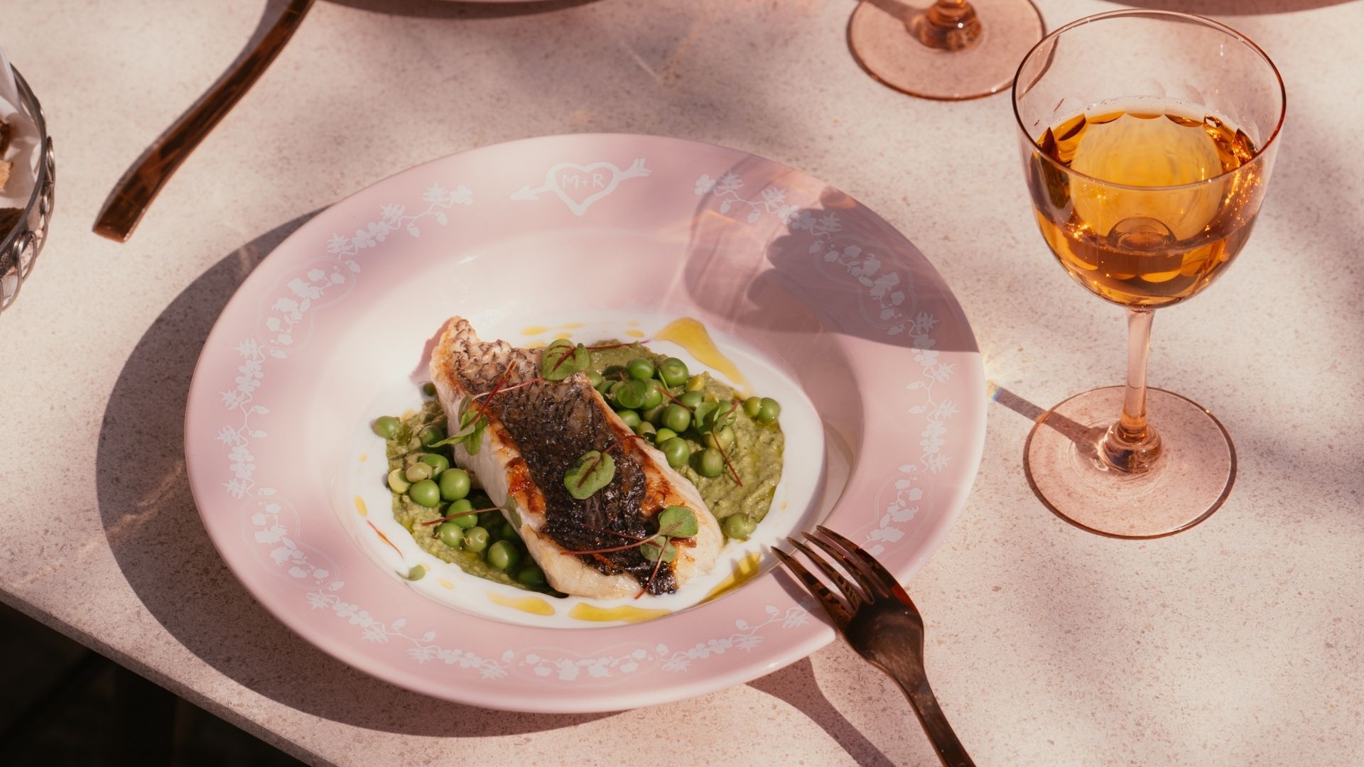 Seasonal culinary creation at La Cuisine de Rose, a Maison Heler restaurant in Metz.