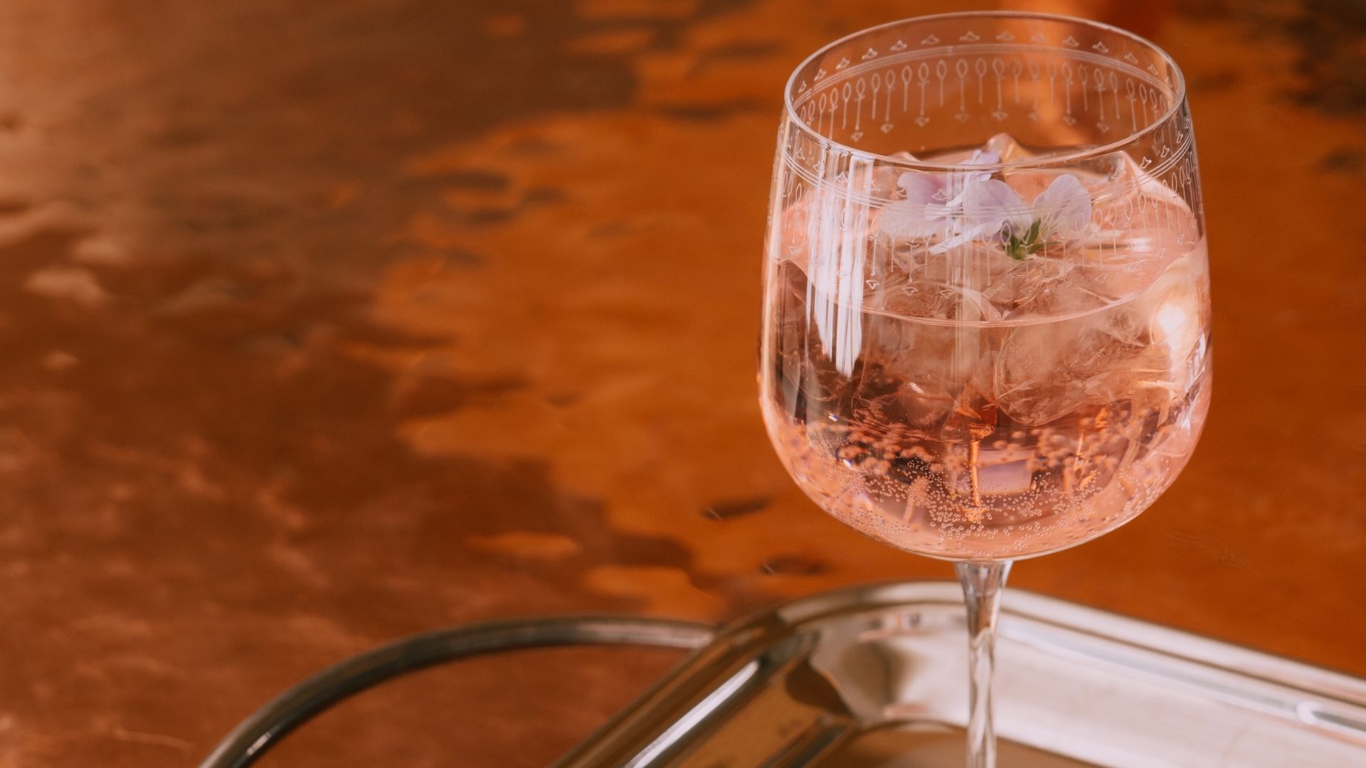 Seasonal cocktail offered at La Cuisine de Rose, in the heart of Maison Heler in Metz.