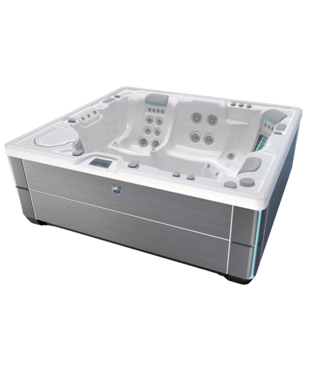 HotSpring Highlife Whirlpool in der Seitenansicht mit Verkleidung